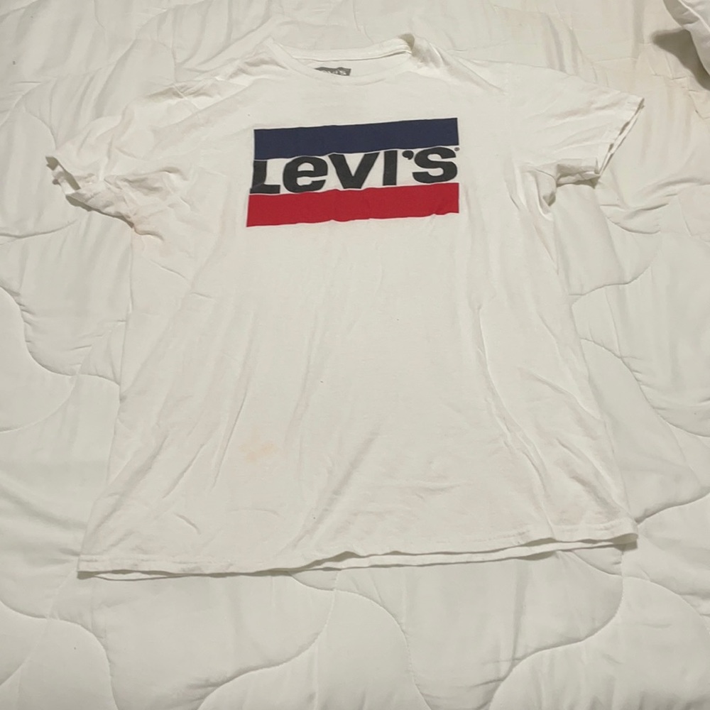 White Levi T-Shirt